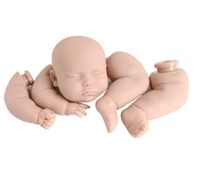 New Design DIY 18 inch Reborn Full Body Kit Silicone Reborn Doll Mold Baby Molds