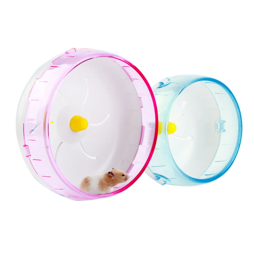 3 Size Hamster Running Disc Toy Silent Rotatory Jogging Wheel Pet Sports Wheel Toys 2 Colors New Hamster Wheel Toy