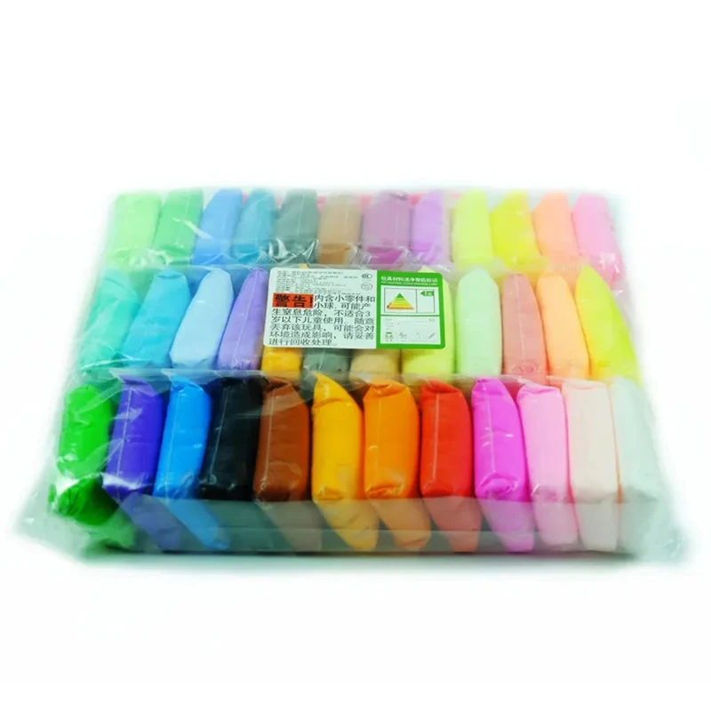 ultra light air dry modeling clay modeling soft clay playdough diy jewelry making kit pottery tools high quality