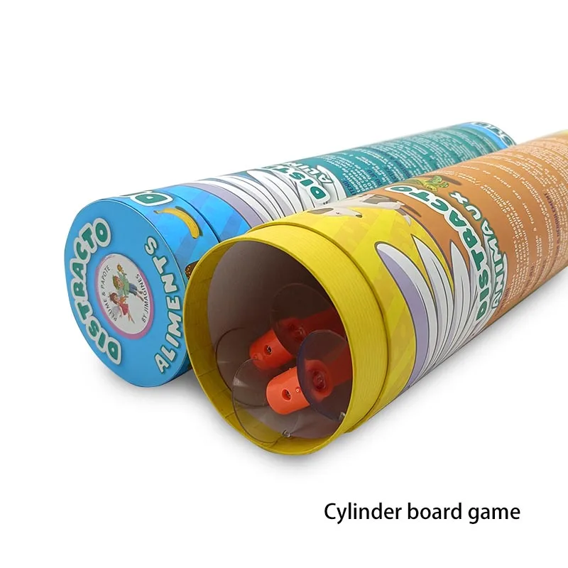 Custom Interactive And Engaging Age Range Classroom Activity Children Educational Board Game Tube Box Packaging