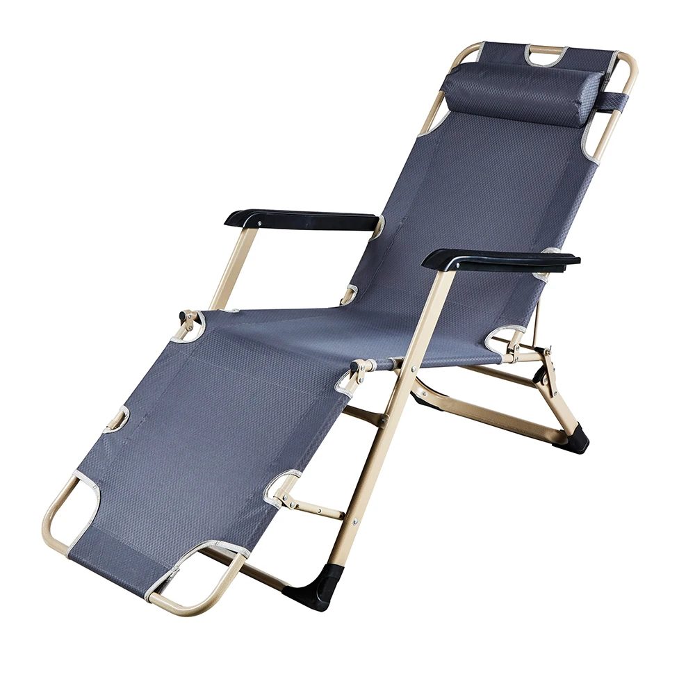 
Portable folding outdoor deck chair 