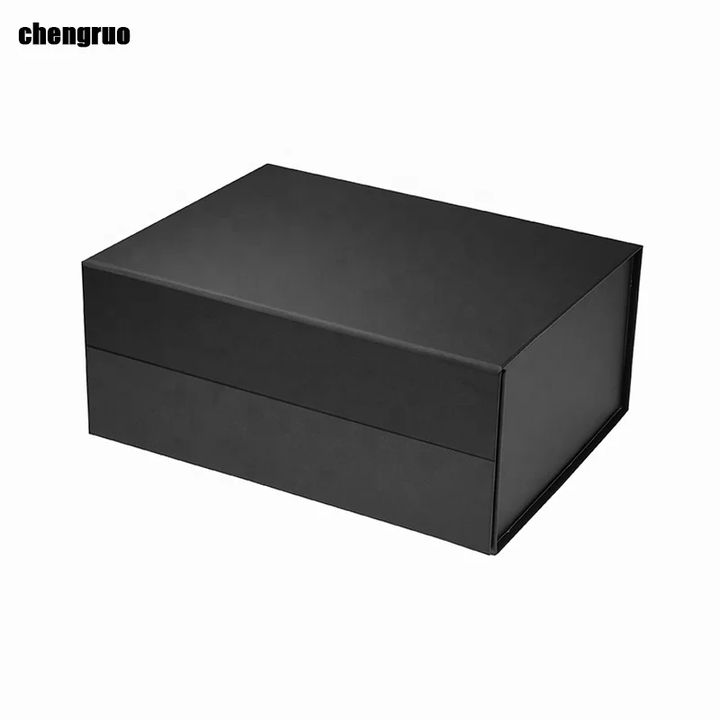 Chengruo Verpakking Caja Cadeau Regalo Papel Men Birthday Box Gift Set Foldable Magnetic Closure Paper Box Packaging