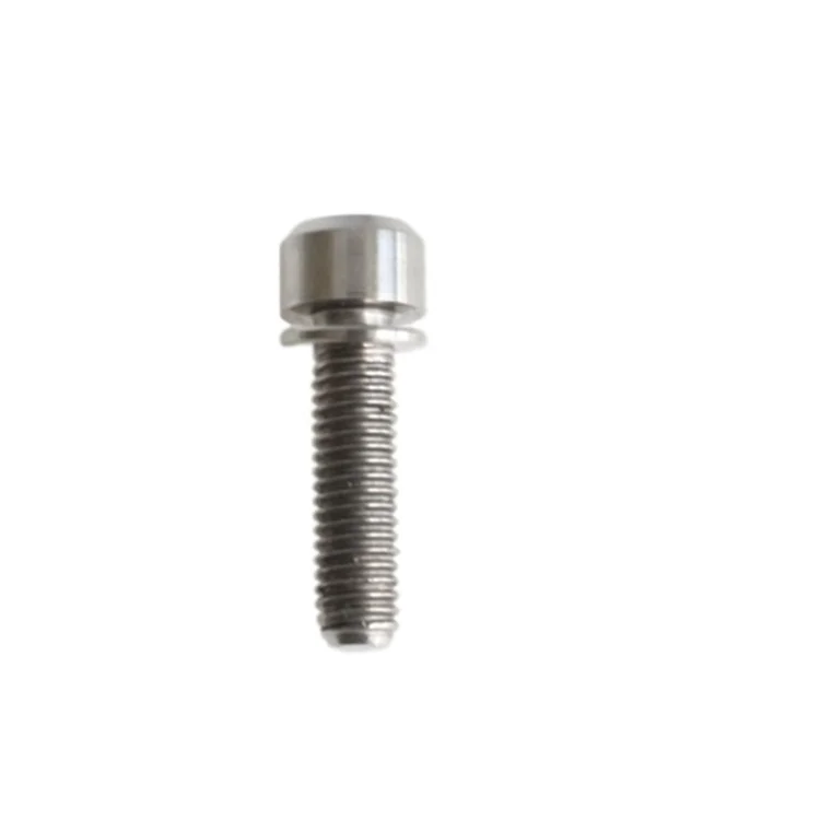 titanium bolt M6x20 hexagon socket  cap head with washer  GR5 Ti-6al-4v tc4 titanium screw for bicycle