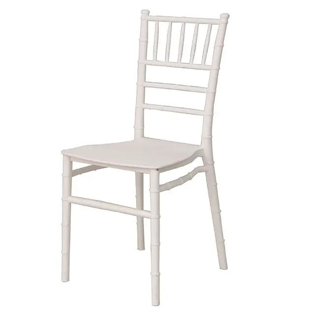 outdoor white plastique chiavari tiffany stacking decor chaise mariage event wedding party plastic banquet hotel chavari chairs
