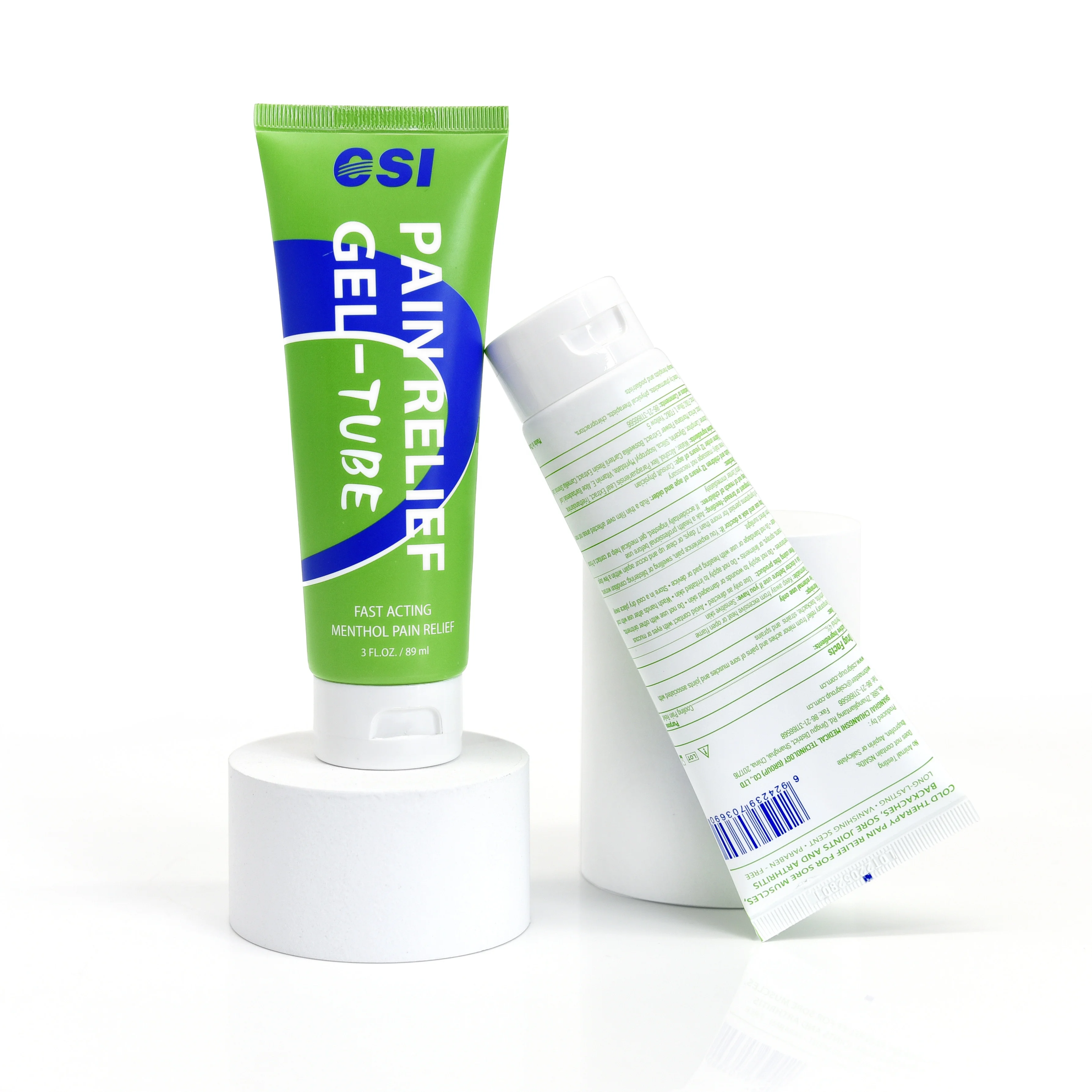 CSI 4% Menthol Customized Active Ingredient Temporary Relief From Minor Aches Pain Relief Cream