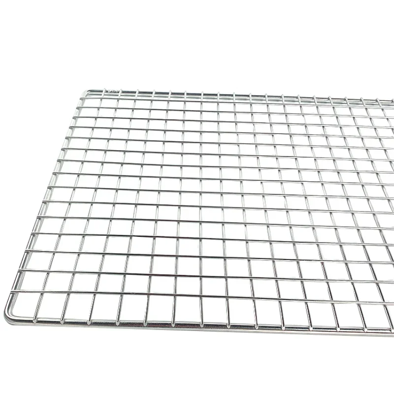 Oven wire mesh layered grille sturdy and durable, suitable for various uses