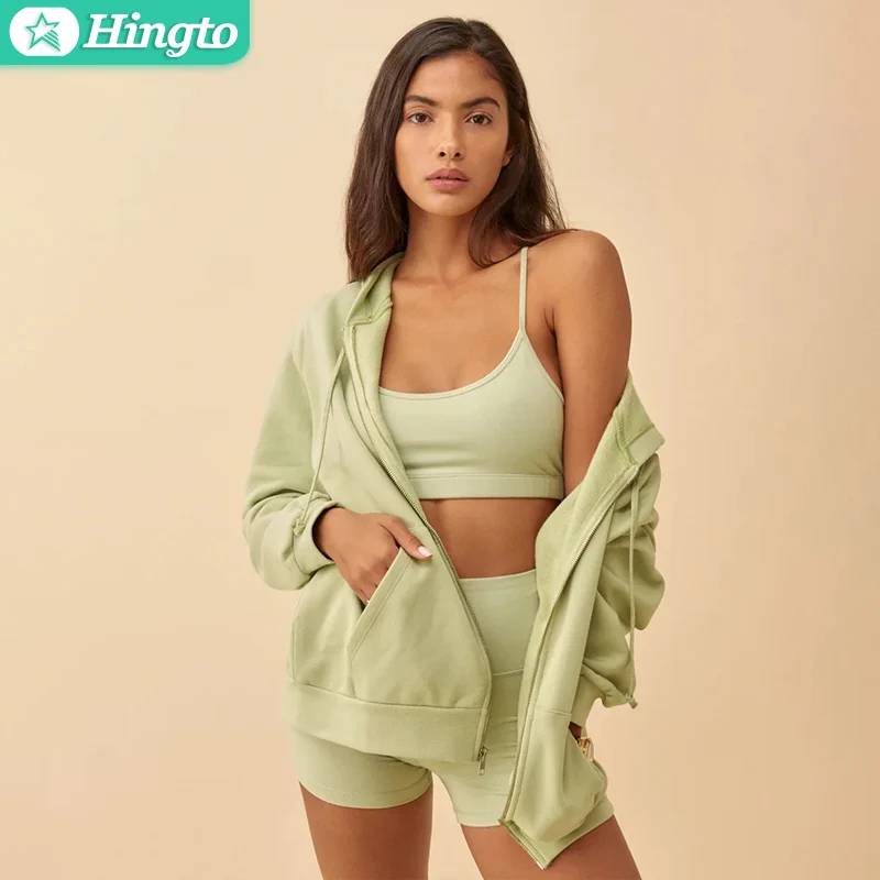 custom Logo  Hoodies Women Polyester tech fleece  Sportswear Women Full Zipper Casual wear