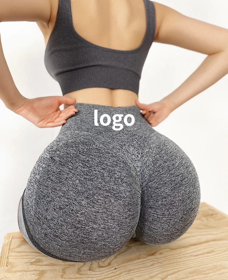 Woman Booty Shorts High Waist seamless Workout Yoga Gym Bike Shorts Stretchy Tummy control Butt lifting Push up shorts