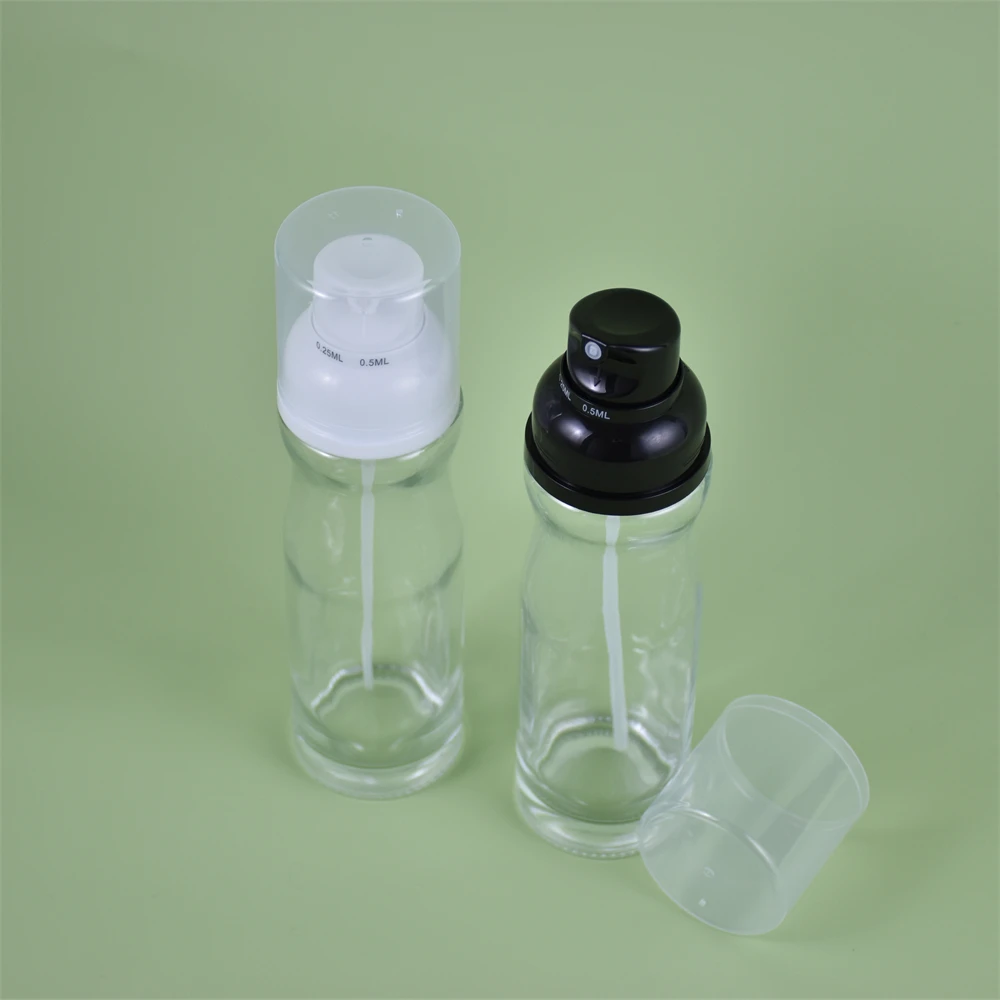 Oil Control Bottle Oil Sprayer Pump with Measurement PET Bottle with Oil Spray Pump