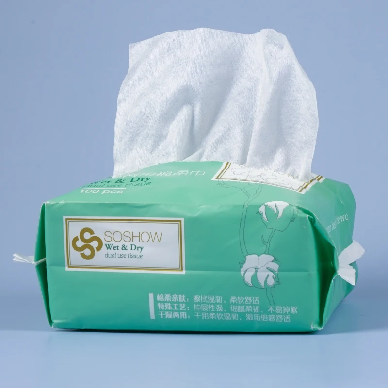 Одноразовое полотенце для лица, женское чистящее средство из чистого хлопка для лица, хлопковое мягкое полотенце, полотенце для протирания лица, салфетка из чистого хлопка