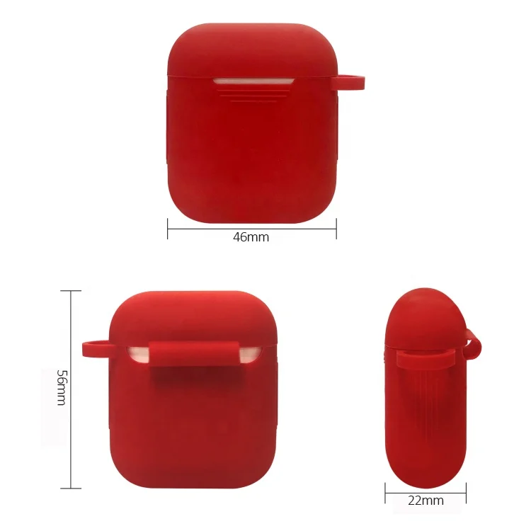  Оптовая продажа силиконовый защитный чехол для Airpods и