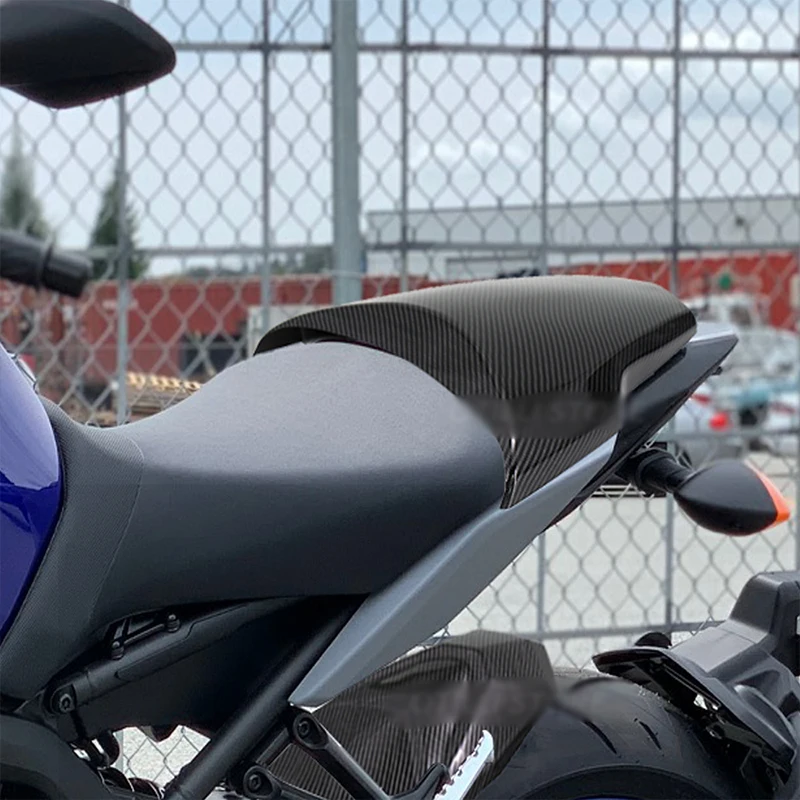 Carbon Fiber Motorcycle Accessories Rear Passenger Seat Cover Fairing Seat Cowl FOR YAMAHA MT-09/SP FZ-09 2017 2018 2019 2020