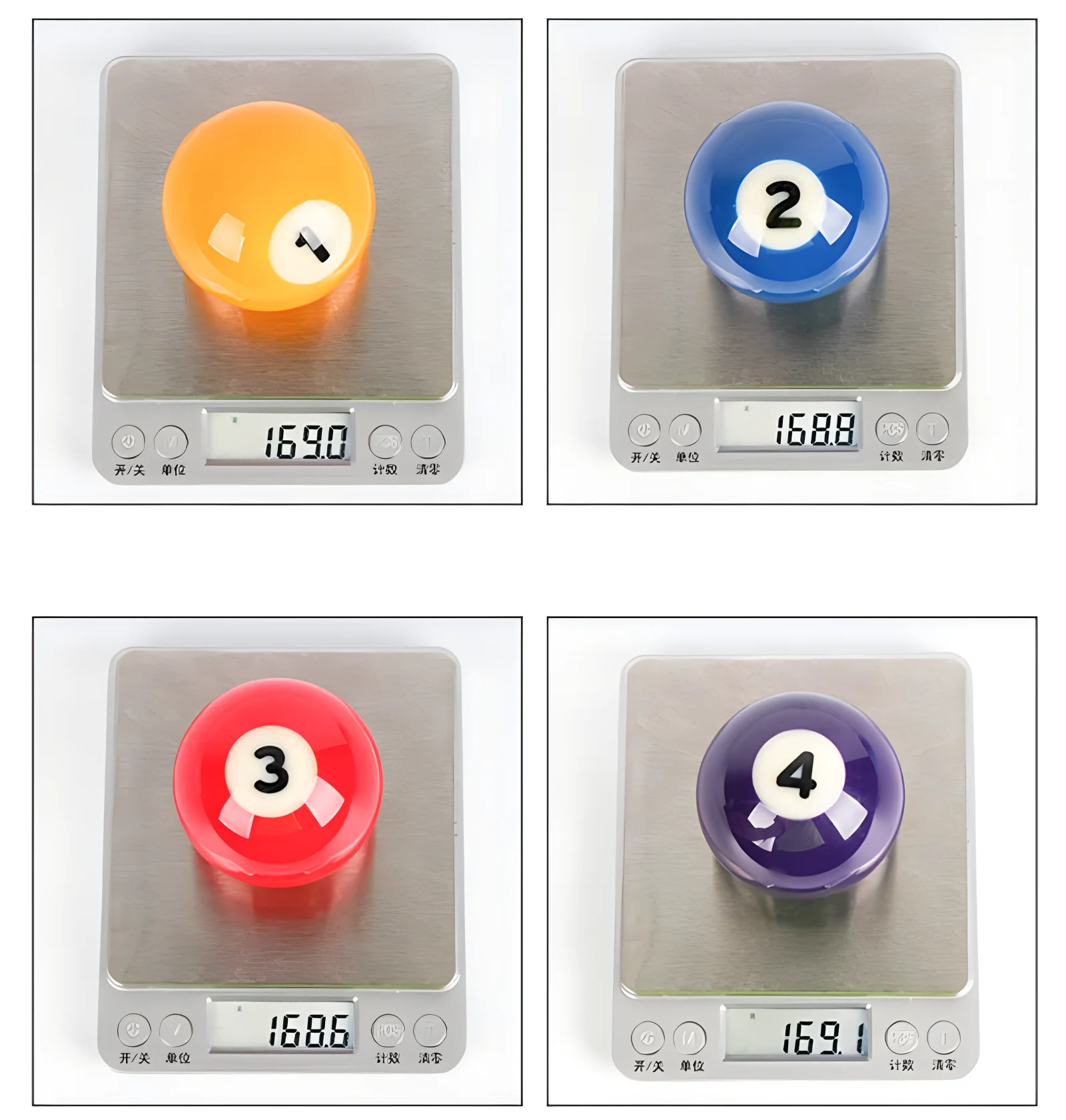 Competition Grade 57.2Mm High-Quality Phenolic Resin Premium Billiards Balls