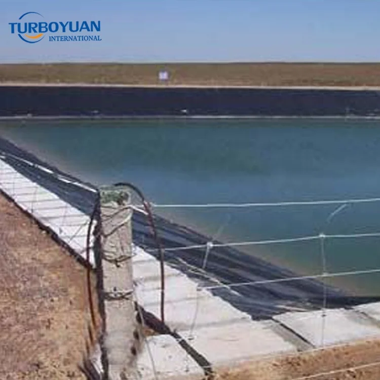 Мембрана для рыбоводства epdm подкладка пруда/усиленная Водонепроницаемая плетеная ткань LLDPE geomembrane