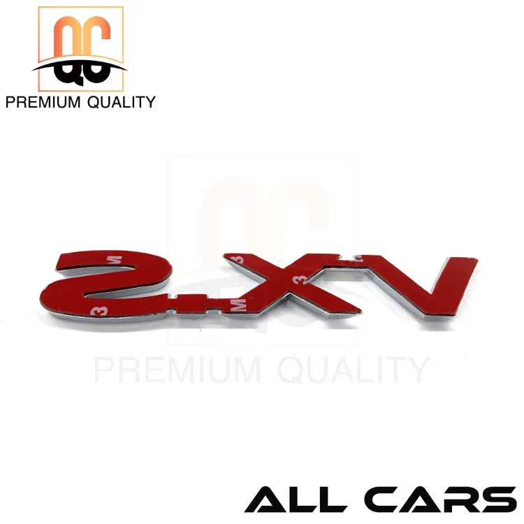 Logo upgrade chrome ABS car emblem VXS for all kind of cars