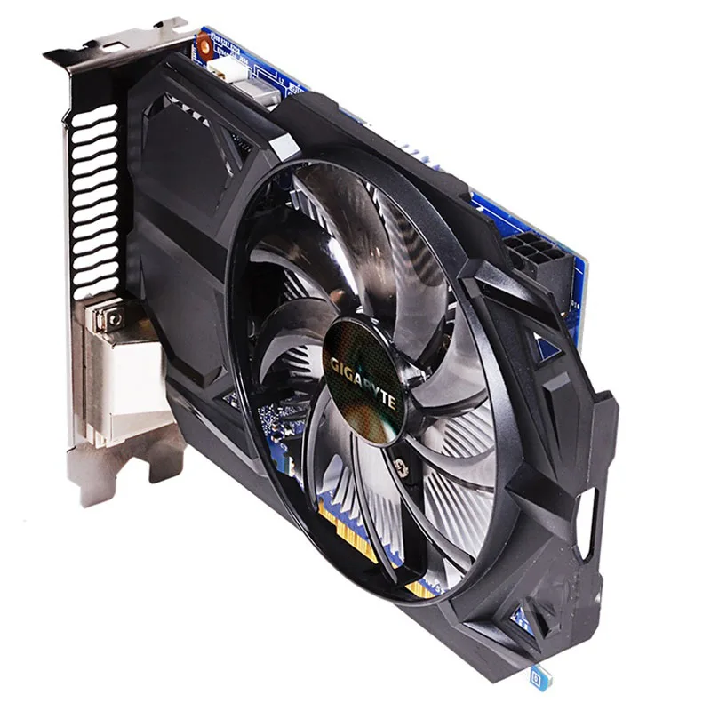 Original used  Video Cards for Gigabyte GTX750Ti 2GB 128Bit GDDR5 Raphic Card for nVIDIA Geforce GTX750 Used VGA Cards 2GB 4GB