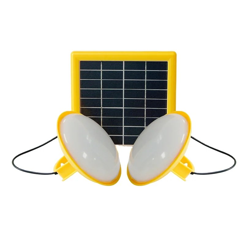 Cheapest 2pcs high quality and high lm Led Lamp For Household Use Led Solar Energy Light