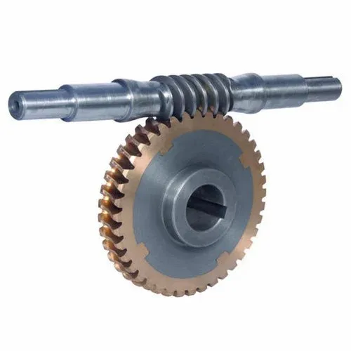 Big brass worm shaft bronze Worm shaft and mini worm gear for winch