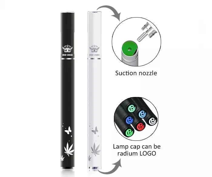 innovative products buddy bud DS85 Top direct e cigarette empty custom private label single use vape pen for 0.5ml tank