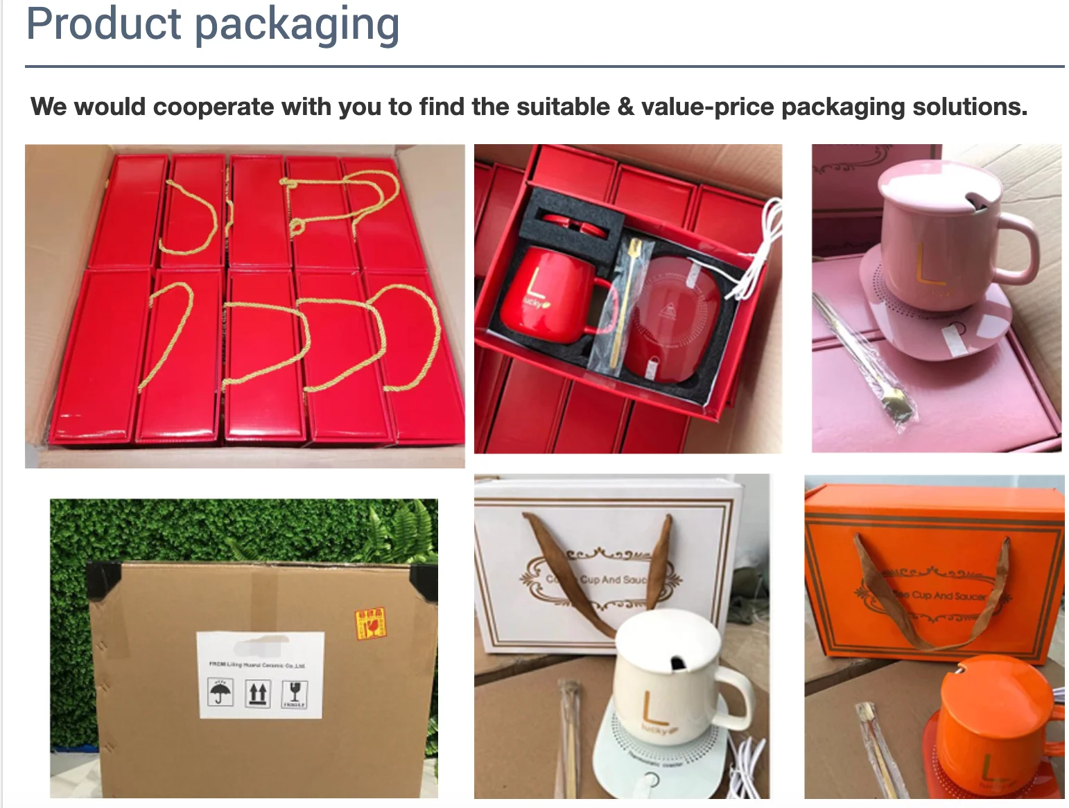 Manufacturers Wholesale 55 Degrees Thermostatic Custom Porcelain Coffee Tea Cups Gift Set Ceramics Usb Charging Smart Heated Mug