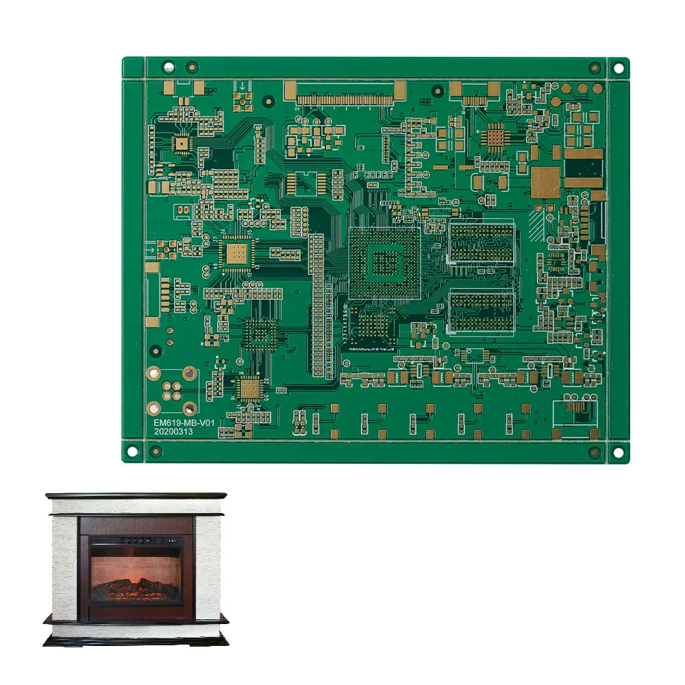 Shenzhen Oem & Odm ET Pcb плата дизайн электрического камина Pcba сборка многослойная Pcba поставщик