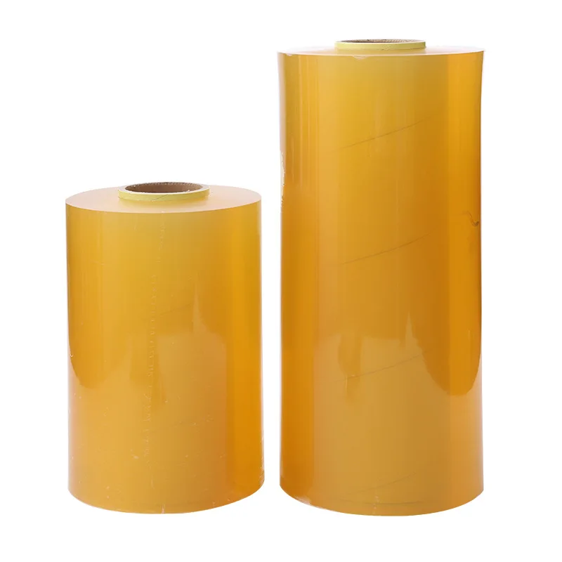 Food Grade PVC Cling Film Jumbo Roll Soft and Moisture-Proof Plastic Wrap to Keep Fruits and Vegetables Fresh