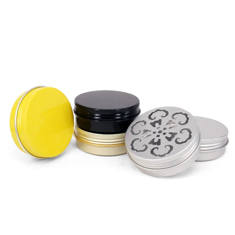 colorful printing metal tins round custom aluminum cans Mini tin box with window
