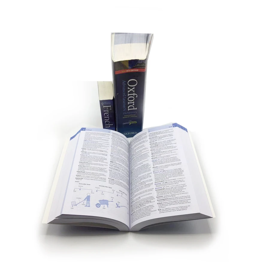 Customizable Book Printing Dictionary Textbook School Learning Offset Printing Oxford Dictionary