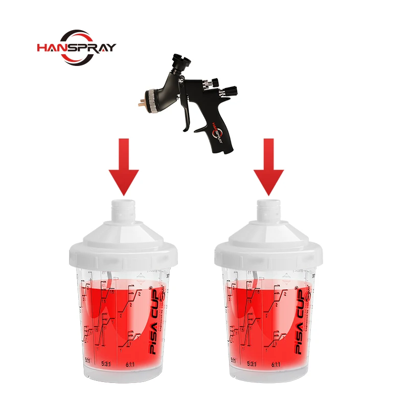 Car Paint Usage and Liquid Coating State Transparent Paints Car Refinish Paint Cup