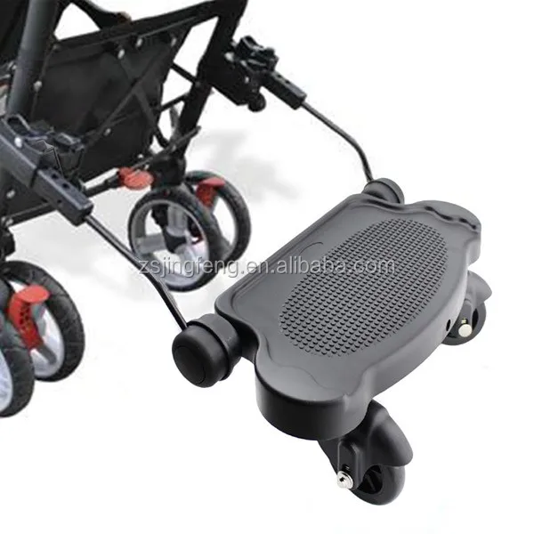Hot Selling Pp Black Standing Kids Buggy Board For Stroller Kids Buggy Wheel Board Baby Stroller Accessories