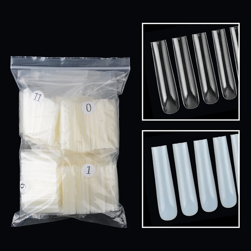 Wholesale Long Straight Press On Nails Tips No C Curve 3xl XL XXL XXXL Square Full Cover Nail Tips