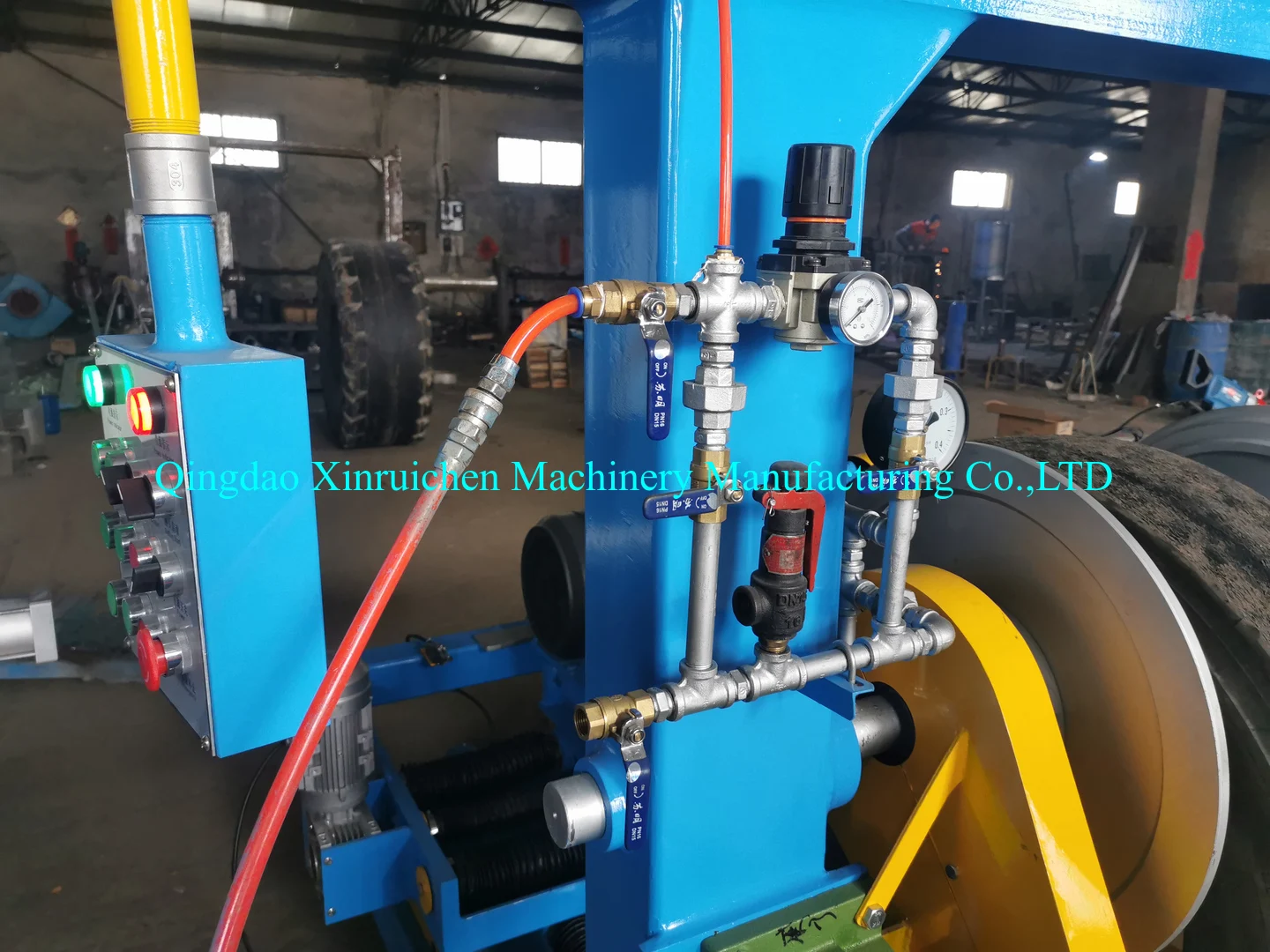 Automatic tire rasp machine / tire buffing machine / tire buffer