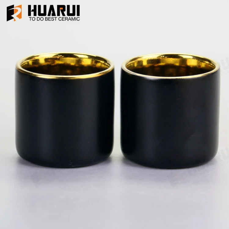 Custom Ceramic Embossed Small Pink Scented Luxury Empty Candle Jars