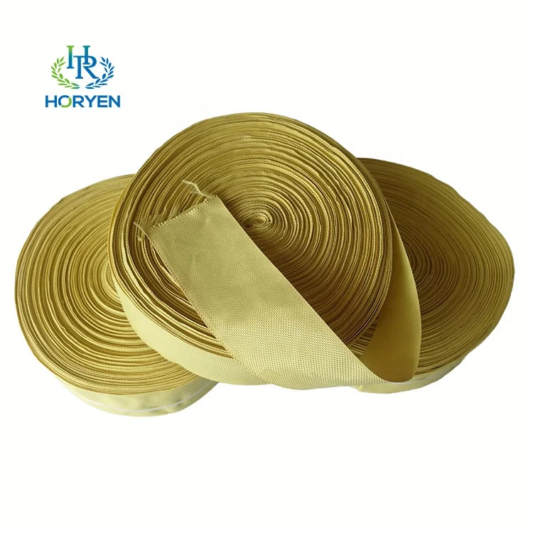 Fireproof abrasion resistant para aramid tape webbing belt