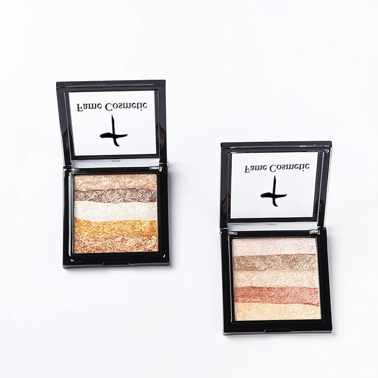 5 Colors Rainbow Shimmer Glitter Matte Shades Matte Eyeshadow Pallete Nude Makeup Palette Eyes Makeup