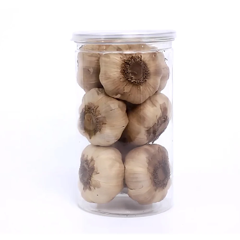 100% Natural Additive-Free Fermented Black Garlic Solo Cloves Vacuum/Jar Packed Peeled Garlic Cloves for Sale Herbal Seasonings