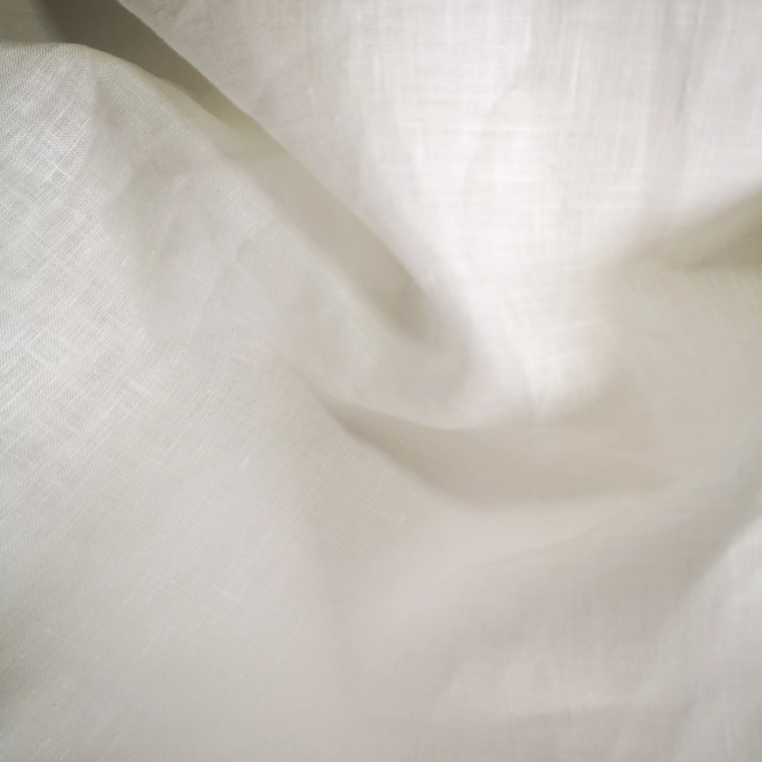 PFP and PFD White Color Linen Fabric for Printing and Dyeing