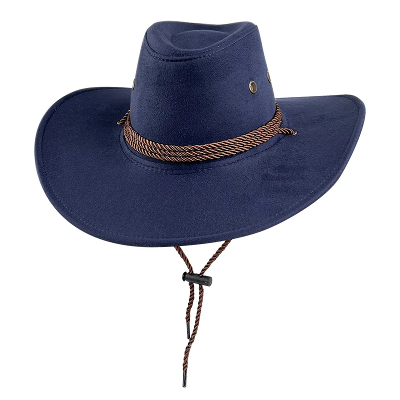 ALLCH Custom Logo Hot Cheap Best Selling Western Style Cowboy Hat Big Brim High Quality Unisex Low MOQ for Parties & Fishing