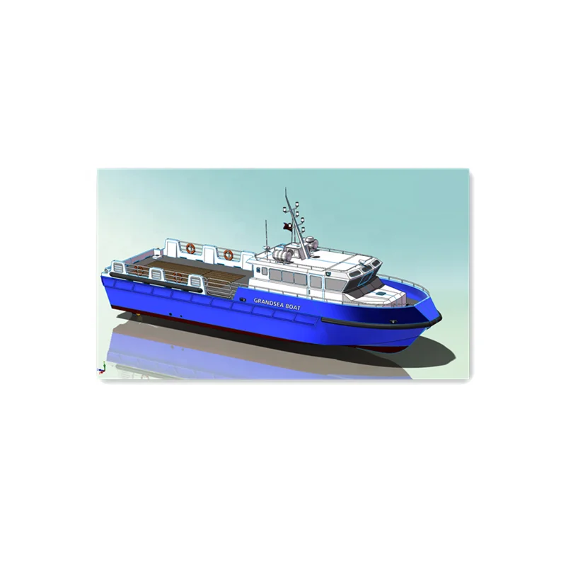  Морской Алюминиевый морской скоростной лодка Grandsea 22 м для продажи в