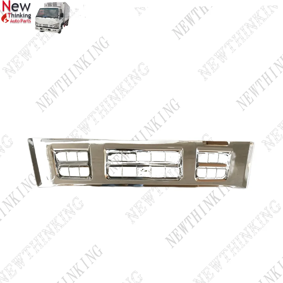 Chrome Grille For ISUZU 600P NPR NPR-HD NQR NRR 5.2L 6.0L 2008-2014
