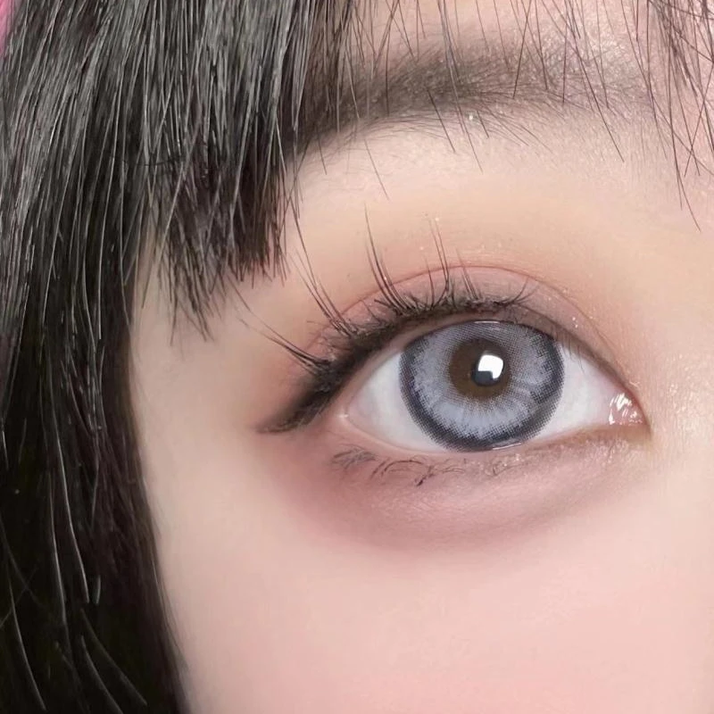 Sunnylens Punk Blue Natural Colored Contact Lenses Eyewear Contact Lens Eye Contacts Cosmetic Lens Size 14.5 mm Wholesale Lens