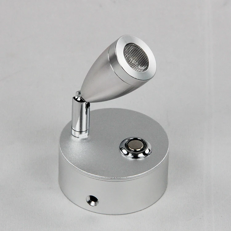 Nice quality aluminum RV reading light caravan table lamp camper van light with USB power supply