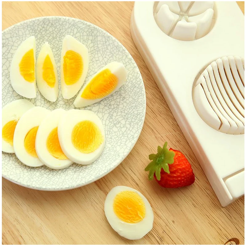 Kamus Boiled Egg Mold Egg Slicer Egg Cutter