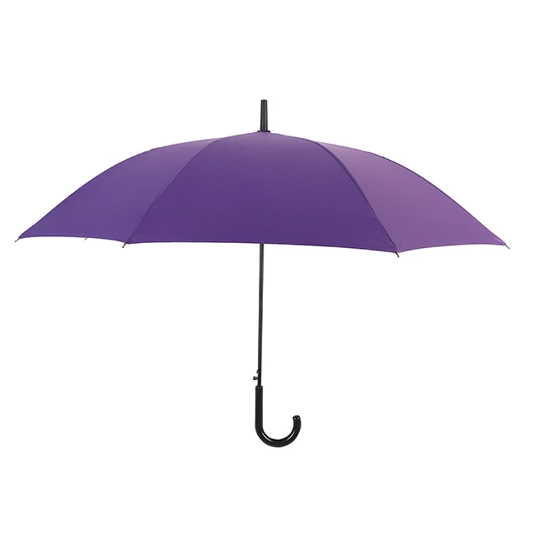 Cheap price red umbrella metal shaft big size with wind proof straight umbrella