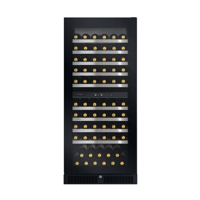 Factory Wholesale Top Sale 110 Bottles Low-Emissivity glass door for anti-UV Good Quality Modern Design Dual Zone Wine Cellar