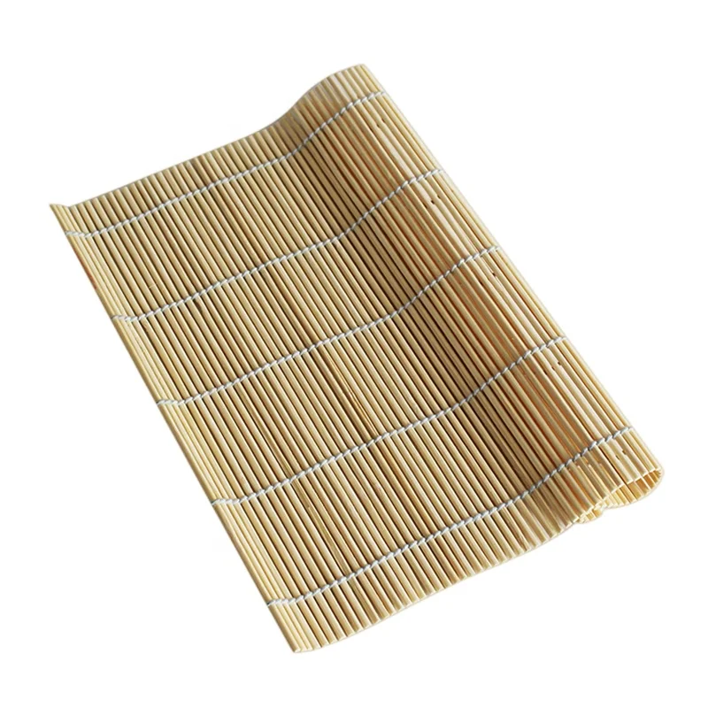 Hot selling 100% natural sushi bamboo rolling mat for sushi restaurant