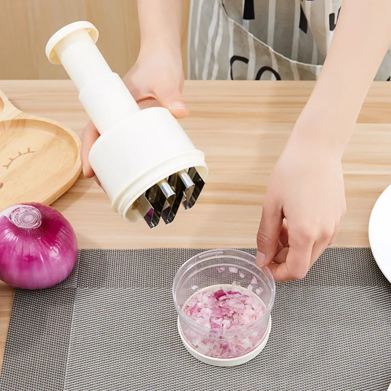 Ручной измельчитель пищевых продуктов из нержавеющей стали кухонный многофункциональный