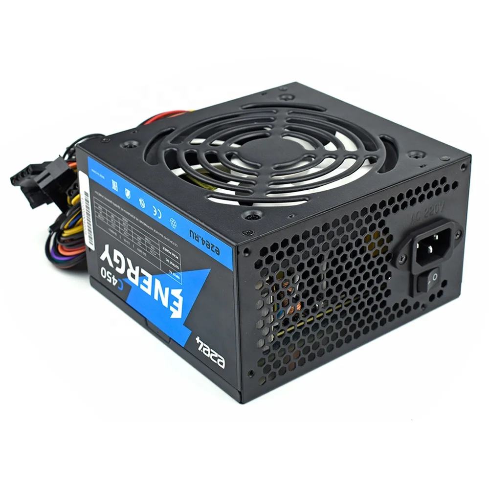 Блок питания ATX 300W400W500W от производителя, блок питания для настольного ПК, игровой блок питания 110V220V, Пассивный блок питания для офиса, промышленного использования, переменного тока, постоянного тока
