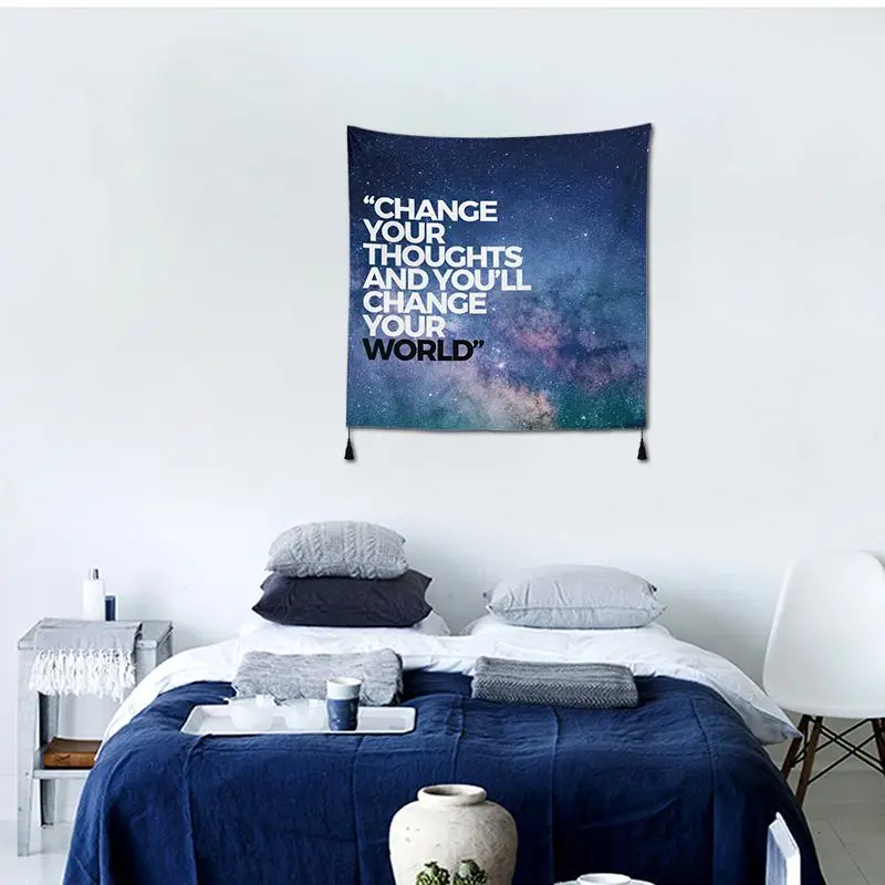 3D Digital Customized Print 100% Polyester Indian Mandala Wall Hanging Tapestry customizable