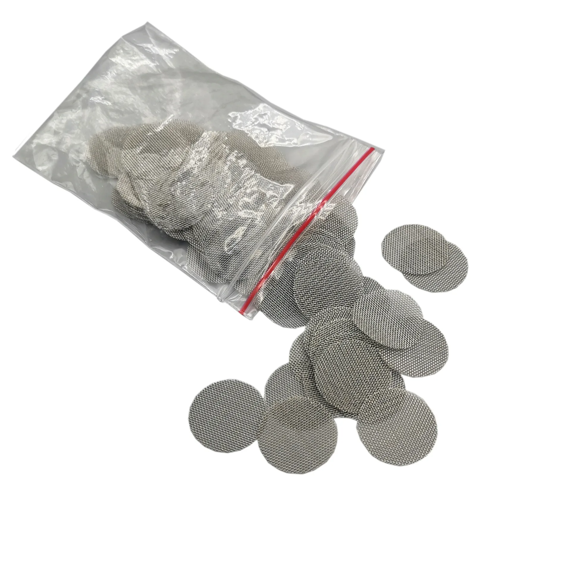 High Quality Stainless Steel Pipe Screens for Lighters & Smoking Accessories-12.7 15 16 19 20mm Sizes smoking filter disc